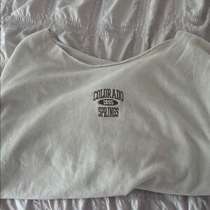 Urban Outfitters White Sweatshirt